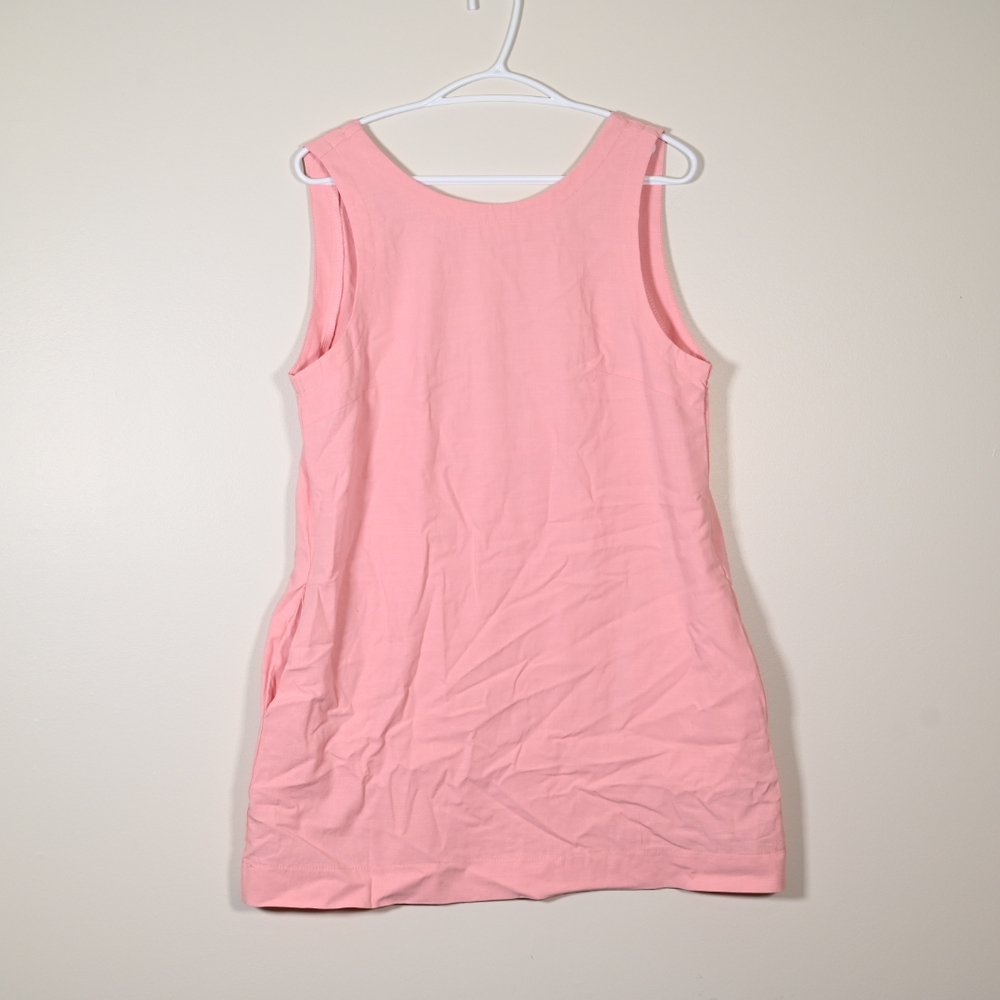 Pink Sleeveless Mini Dress